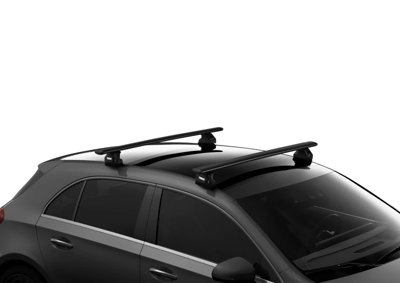 Dakdrager Thule met EVO WingBar Zwart Nissan NV350 5-Dr Bus met vaste punten 12-24