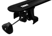 Dakdrager Thule met EVO WingBar Zwart Opel Zafira Life 5-Dr Bus met vaste punten 19-24