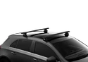 Dakdrager Thule met EVO WingBar Zwart Opel Zafira Life 5-Dr Bus met vaste punten 19-24