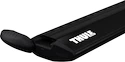 Dakdrager Thule met EVO WingBar Zwart Toyota Avensis 5-Dr Estate met dakrails 01-02