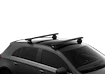 Dakdrager Thule met EVO WingBar Zwart Toyota Corolla Cross 5-Dr SUV met vaste punten 21+