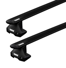 Dakdrager Thule met EVO WingBar Zwart Toyota Etios 5-Dr Hatchback met kaal dak 12-24