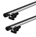 Dakdrager Thule met SlideBar Jeep Renegade 5-Dr SUV met dakrails 15+