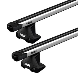 Dakdrager Thule met SlideBar Mitsubishi L 200 (KB4T) 4-Dr Double-cab met kaal dak 05-15