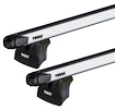 Dakdrager Thule met SlideBar Opel Vivaro (B) 5-Dr Bus met vaste punten 15-19