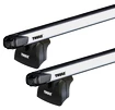 Dakdrager Thule met SlideBar Opel Zafira 5-Dr MPV met vaste punten 98-04
