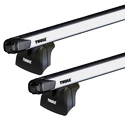 Dakdrager Thule met SlideBar Opel Zafira 5-Dr MPV met vaste punten 98-04