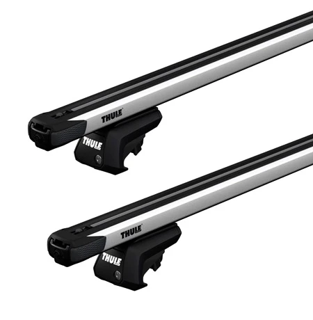 Dakdrager Thule met SlideBar Subaru Forester (SL) 5-Dr SUV met dakrails 2025