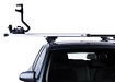 Dakdrager Thule met SlideBar Subaru Impreza 5-Dr Estate met kaal dak 00-07