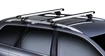 Dakdrager Thule met SlideBar Subaru Impreza 5-Dr Estate met kaal dak 00-07