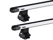 Dakdrager Thule met SlideBar Volkswagen Tiguan (Mk. I) 5-Dr SUV met kaal dak 07-16