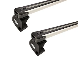 Dakdrager Thule met SlideBar Volvo EX40 5-Dr SUV met geïntegreerde dakrails 24+