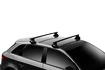 Dakdrager Thule met SquareBar Audi A3 (8P) 3-Dr Hatchback met kaal dak 03-12