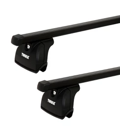 Dakdrager Thule met SquareBar Cadillac BLS 4-Dr Sedan met vaste punten 06-10