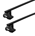 Dakdrager Thule met SquareBar Chevrolet Silverado 4-Dr Double-cab met kaal dak 14-18