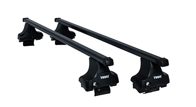 Dakdrager Thule met SquareBar Chrysler Sebring 4-Dr Sedan met kaal dak 01-06