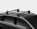 Dakdrager Thule met SquareBar Dacia Duster 5-Dr SUV met dakrails 14-17