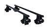 Dakdrager Thule met SquareBar Daewoo Lanos 5-Dr Hatchback met kaal dak 00-03