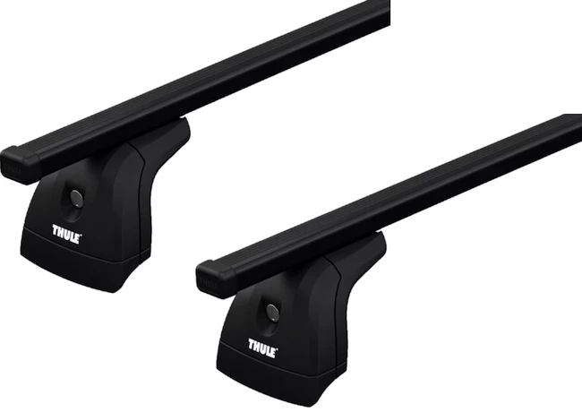 Dakdrager Thule met SquareBar Fiat Fiorino 3-Dr Van met vaste punten 08-24