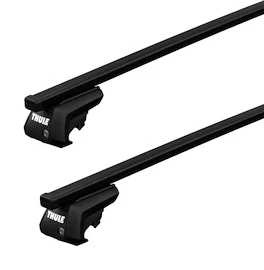 Dakdrager Thule met SquareBar Fiat Panda 5-Dr Hatchback met dakrails 03-11