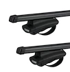 Dakdrager Thule met SquareBar Ford Ranger (T6) 4-Dr Double-cab met dakrails 11-22