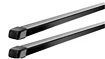 Dakdrager Thule met SquareBar Jeep Commander (Standard Crossbars) 5-Dr SUV met T-Profiel 06+