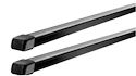 Dakdrager Thule met SquareBar Nissan Qashqai 5-Dr SUV met dakrails 14-21