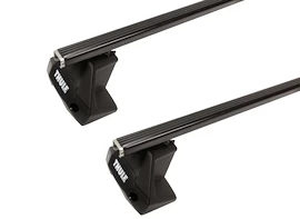 Dakdrager Thule met SquareBar Renault Clio (Mk V) 5-Dr Hatchback met kaal dak 20-24