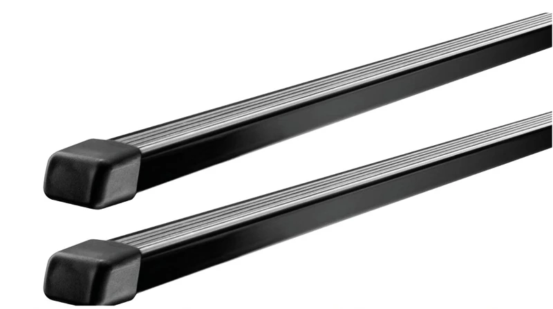Dakdrager Thule met SquareBar Vauxhall Zafira Tourer 5-Dr MPV met geïntegreerde dakrails 12-19
