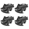 Dakdrager Thule met SquareBar Volkswagen Cross Fox 5-Dr Hatchback met dakrails 10-21