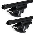 Dakdrager Thule met SquareBar Volkswagen Cross Polo 5-Dr Hatchback met dakrails 06-09