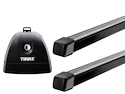 Dakdrager Thule met SquareBar Volkswagen Multivan PanAmericana (T5) 4-Dr Bus met vaste punten 10-15