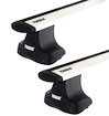 Dakdrager Thule met WingBar Alfa Romeo 159 Sportwagon 5-Dr Estate met kaal dak 06-11