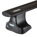 Dakdrager Thule met WingBar Black Audi TT (Mk. II) 3-Dr Coupé met kaal dak 06-14