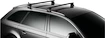 Dakdrager Thule met WingBar Black Chrysler Voyager/Grand Voyager 5-Dr MPV met T-Profiel 06-07