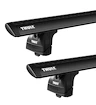 Dakdrager Thule met WingBar Black Jeep Commander (Standard Crossbars) 5-Dr SUV met T-Profiel 06-24
