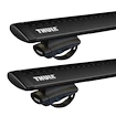 Dakdrager Thule met WingBar Black Jeep Renegade 5-Dr SUV met dakrails 15-24