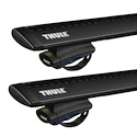 Dakdrager Thule met WingBar Black Jeep Renegade 5-Dr SUV met dakrails 15-24