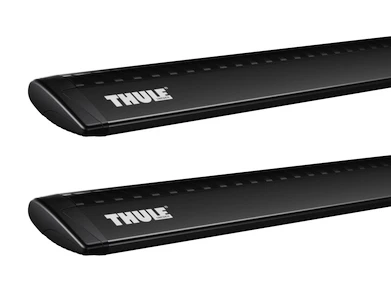 Dakdrager Thule met WingBar Black Mercedes Benz 190 (W201) 5-Dr Estate met kaal dak 83-93