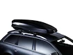Dakdrager Thule met WingBar Black Mercedes Benz Vaneo 5-Dr MPV met dakrails 02-05