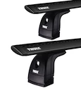 Dakdrager Thule met WingBar Black Volkswagen Transporter (T5) 4-Dr Van met T-Profiel 10-15