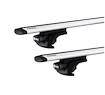 Dakdrager Thule met WingBar Chevrolet Nubira III 5-Dr Estate met dakrails 04-08