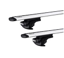 Dakdrager Thule met WingBar Chevrolet Nubira III 5-Dr Estate met dakrails 04-08