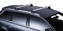 Dakdrager Thule met WingBar Honda Civic Tourer 5-Dr Estate met geïntegreerde dakrails 14-24