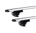 Dakdrager Thule met WingBar Mercedes Benz E-Klasse (W212) 5-Dr Estate met dakrails 09-16