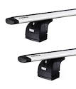 Dakdrager Thule met WingBar Mercedes Benz Viano Marco Polo 4-Dr Bus met T-Profiel 00-14