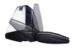 Dakdrager Thule met WingBar Peugeot 207 5-Dr Hatchback met vaste punten 06-12