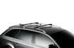 Dakdrager Thule WingBar Edge Black Audi A3 Sportback (8P) 5-Dr Hatchback met geïntegreerde dakrails 04-12