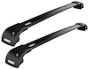 Dakdrager Thule WingBar Edge Black BMW X1 (E84) 5-Dr SUV met geïntegreerde dakrails 09-15