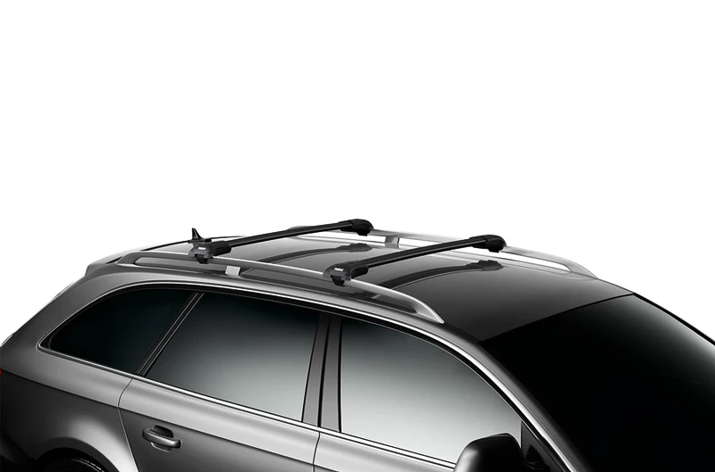 Dakdrager Thule WingBar Edge Black Fiat 500X 5-Dr SUV met geïntegreerde dakrails 15-23